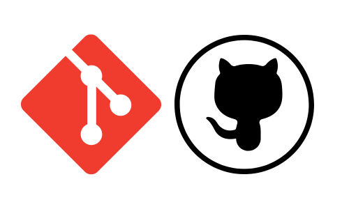Git and GitHub Logo
