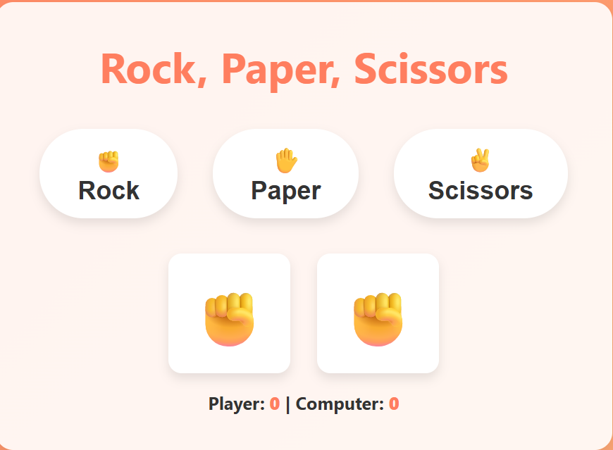 Rock Paper Scissors Game