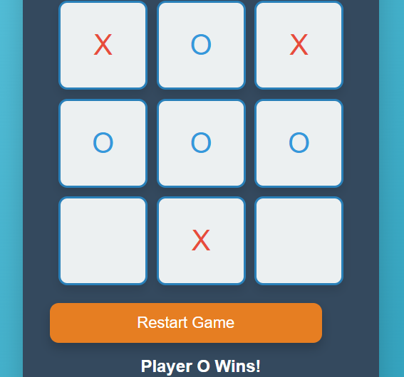 Tic Tac Toe Game